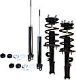 Front and Rear, Driver and Passenger Side Shock and Fully Loaded Strut