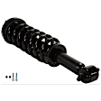 Front and Rear, Driver and Passenger Side Shock and Fully Loaded Strut, 4WD