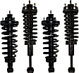 Front and Rear, Driver and Passenger Side Fully Loaded Strut, RWD
