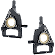 Front, Driver and Passenger Side Steering Knuckle, 4WD, Without Pulse Vacuum Locking Hubs, Without Backing Plate, Without Bearing