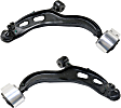 Front, Driver and Passenger Side, Lower Control Arms