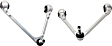 Front, Driver and Passenger Side, Lower Control Arms, FWD
