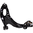 Front, Driver and Passenger Side, Upper and Lower Control Arm