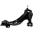 Front, Driver and Passenger Side, Upper and Lower Control Arm