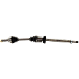 Front, Driver and Passenger Side Axle Assemblies, FWD