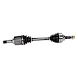 Front, Driver and Passenger Side Axle Assemblies, FWD