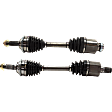Front, Driver and Passenger Side Axle Assembly - New Set of 2, 3.0L, 6Cyl