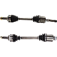 2010-2012 Ford Fusion - Front, Driver and Passenger Side Axle Assembly, Automatic Transmission