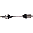 2010-2012 Ford Fusion - Front, Driver and Passenger Side Axle Assembly, Automatic Transmission