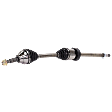 2014 Ford Explorer XLT - Front, Driver and Passenger Side Axle Assembly, Front Wheel Drive, Non-Turbo, Thru 1/21/2014 without Tow Package, Thru 1/2/2014 with Tow Package (Class III), Standard Duty Replacement, New, FWD, 3.5L 6Cyl