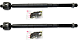 Front, Driver and Passenger Side, Inner Tie Rod Ends