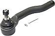 Front, Driver and Passenger Side, Outer Tie Rod Ends