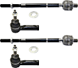 2018 Ford Police Interceptor Sedan - Front, Driver and Passenger Side, Inner and Outer Tie Rod End