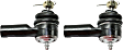 Front, Driver and Passenger Side, Outer Tie Rod Ends