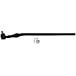Front, Driver and Passenger Side, Inner Tie Rod End, RWD