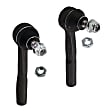 Front, Driver and Passenger Side, Outer Tie Rod Ends