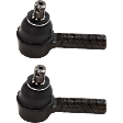 Front, Driver and Passenger Side, Outer Tie Rod Ends