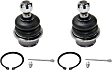Front, Driver and Passenger Side, Lower Ball Joints