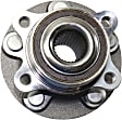 4-Wheel Set Front and Rear Wheel Hub, 5 Lugs, With Bearing, AWD, 5 x 4.25 in. Bolt Pattern