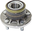2010-2013 Ford Transit Connect - Rear, Driver and Passenger Side Wheel Hub, 5 Lugs, With Bearing, FWD, 2.0L, 4Cyl