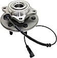 Rear, Driver and Passenger Side Wheel Hub, 6 Lugs, With Bearing, With Sensor, 5.4L, 8Cyl