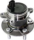 2015 Ford Focus - Rear, Driver and Passenger Side Wheel Hub, Without Parking Assist, 5 Lugs, With Bearing