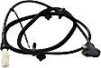 Rear, Driver and Passenger Side ABS Speed Sensors