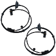 Rear, Driver and Passenger Side ABS Speed Sensor Set of 2