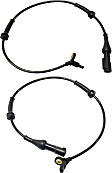 2008-2011 Ford Focus - Front, Driver and Passenger Side ABS Speed Sensor Set of 2