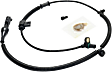 Front, Driver and Passenger Side ABS Speed Sensors