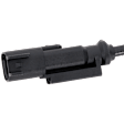Rear, Driver and Passenger Side ABS Speed Sensors, With Single Rear Wheels