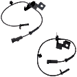 Front, Driver and Passenger Side ABS Speed Sensors