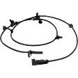 Rear, Driver and Passenger Side ABS Speed Sensors