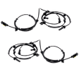 Rear, Driver and Passenger Side ABS Speed Sensors