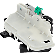 Front, Driver and Passenger Side Door Lock Actuators, Latch and Actuator Assembly