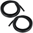 Rear, Driver and Passenger Side Weatherstrip Seals, Crew Cab Pickup