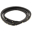 Weatherstrip Seal - Door Weatherstripping, Direct Fit, Set of 2