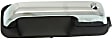 2016 Ford F-150 - Front and Rear, Driver and Passenger Side Chrome Lever with Black Bezel Exterior Door Handle, Extended Cab Pickup