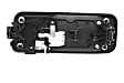 2016 Ford F-150 - Front and Rear, Driver and Passenger Side Chrome Lever with Black Bezel Exterior Door Handle, Extended Cab Pickup
