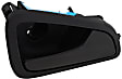 Front or Rear, Driver and Passenger Side Interior Door Handles, Textured Black, Without Door Lock Hole