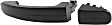 2014-2022 Ford Transit Connect - Front and Rear, Driver and Passenger Side Exterior Door Handles, Primed, Front Driver Side - With Key Hole; Front Passenger Side and Rear Driver and Passenger Side - Without Key Hole
