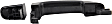 2014-2022 Ford Transit Connect - Front and Rear, Driver and Passenger Side Exterior Door Handles, Primed, Front Driver Side - With Key Hole; Front Passenger Side and Rear Driver and Passenger Side - Without Key Hole