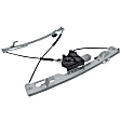 Front, Driver and Passenger Side Window Regulators, Power
