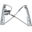 Front, Driver and Passenger Side Window Regulators, Power