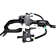 2005 Ford Expedition - Rear, Driver and Passenger Side Power Window Regulator, With Motor