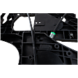 Front, Driver and Passenger Side Power Window Regulators, with Motors, 8-Pin Connector