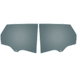 2015-2024 Ford Edge - Rear, Driver and Passenger Side Door Glasses, Gray Tint Privacy, Replaces NAGS No. DD12529YPN, DD12530YPN