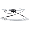 Front And Rear, Passenger Side Power Window Regulator, With Motor