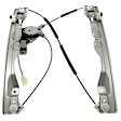 Front And Rear, Passenger Side Power Window Regulator, With Motor