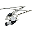 Rear, Driver and Passenger Side Power Window Regulators, with Motor